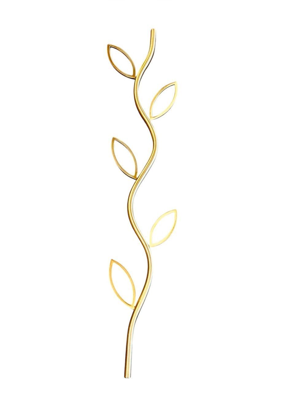Vita 30" High Antique Brass Decorative Vine Cord Cover